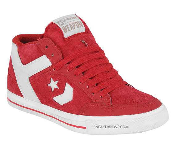 converse weapon red white
